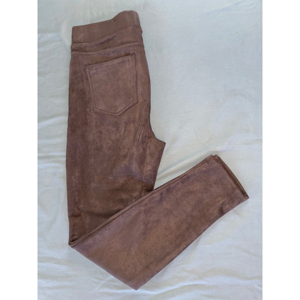Sanctuary Sueded Pull On Skinny Legging Pants. Brown, Women's Size S. NWOT! - Picture 2 of 9
